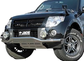 Amazon | ジャオス(JAOS) JAOS フロントスキッドバー パジェロ V80/90